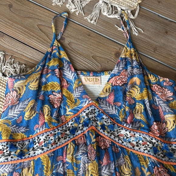 Anthropologie Verb by Pallavi Singhee Vineyard Tiered Dress - Picture 3 of 11